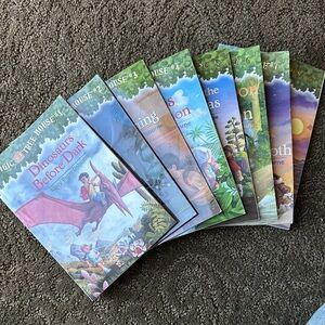 The Magic Tree House Book Set - Colorful Adventure Covers Books #1-7 and #9